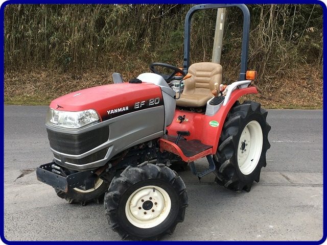 ヤンマー 中古トラクター EF120 新品ハンマーナイフモアMK145付 | 草刈 