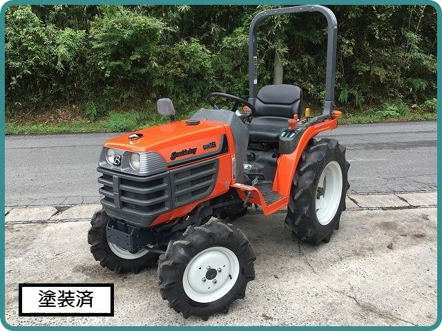 クボタ 中古トラクター GB15 新品ハンマーナイフモアMK125付 | 草刈機.com