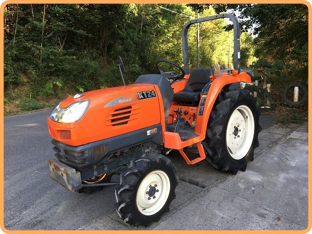 クボタ 中古トラクター KT24 新品ハンマーナイフモアMK165付 | 草刈機.com