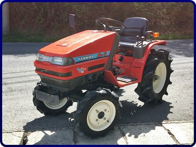 ヤンマー 中古トラクター Ke-3 新品ハンマーナイフモアMK125付 | 草刈 