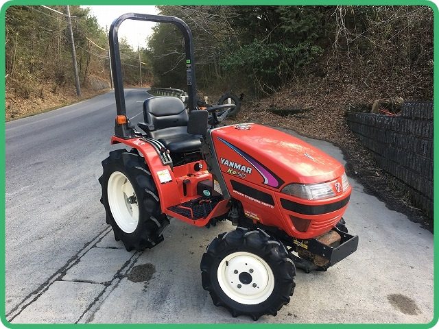 ヤンマー 中古トラクター Ke-50 新品ハンマーナイフモアMK125付 | 草刈 