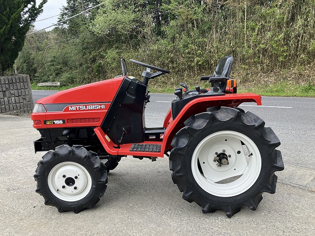 三菱 中古トラクター MT155 新品ハンマーナイフモアMK125付 | 草刈機.com